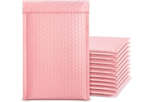 DEFRESIT 30PCS Self-Seal Bubble Mailers, Padded Bubble Envelopes, Poly Bubbl e Mailers, Postal Wrap Envelope for Shipping, Mailing, Packaging (13 X 18CM)