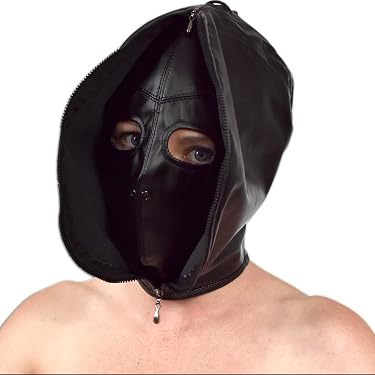Maschera da vecchio 3/4 con capelli e bocca aperta - Abiti e Maschere