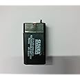 Sealed Lead Acid Rechargeable Battery 4V (Pack of 1) Select (0.4Ah, 0.5Ah, 1Ah, 1.5Ah, 2Ah) Ampere-Hour Size- (0.5Ah)