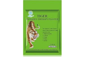 STONHAM Tiger Balm Pain Patches 10 x 7cm Pack of 10 - Back, Neck, etc