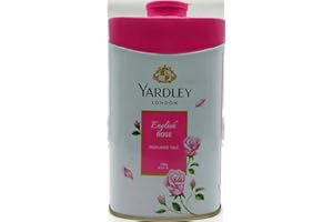 Yardley London ENGLISH ROSE Perfumed Deodorizing Talc Talcum Powder 100gm by yardley