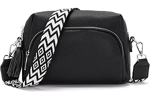 Rorimyth borsa donna nero borsa tracolla donna borsa marsupio donna elegante borsetta ragazza borsa donna tracolla