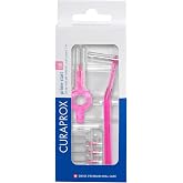 CURAPROX Cps Prime 08 Aray&uuml;z Fır&ccedil;ası Seti | Diş arası fır&ccedil;a seti, 5 fır&ccedil;a, 2 tutucu, 0,8 mm &ccedil;ap, 3,2 mm temizleme y&uuml;zeyi, İsv