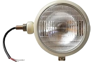 APSMOTIV 2n 9n 8n 2n Traktorleuchten Elfenbein Traktor -Scheinwerfer Traktorlichter linke Scheinwerfer 12 -V -Lampen -Scheinwerfer für Traktoren | New Holland 2n 600 800 8n 9n NAA