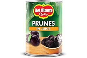 DEL MONTE Prunes in Juice 410 g, Pack of 6