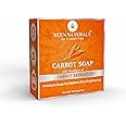 REENNATURALS Reen Naturals CARROT SOAP | Premium Soap for Radiant Skin Brightening | Handmade Soap 125gm (125gm)