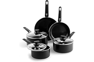 GreenPan Cookware Set, Non Stick, Toxin Free Ceramic Saucepans - Induction & Oven Safe Cookware - 5 pcs