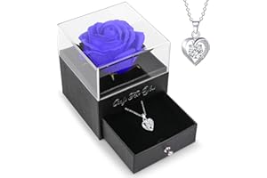 ZACENYU Gift for Women,Eternal Rose Flowers with Gift Box,Romantic Birthday Presents for Women,Her,Mum,Sister,Girlfriend,Grandma on Valentines Day,Anniversary,Mothers,Christmas
