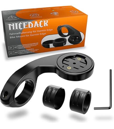 Supporto Manubrio Garmin Edge - Acciaio Plastica, Per Ciclocomputer Bici - Foto 10