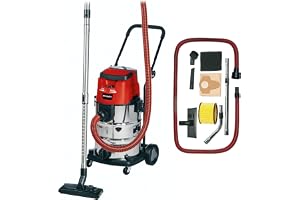 Einhell Batteridriven våt torrdammsugare TE-VC 36/30 Li S-Solo Power X-Change (Li-Ion, 36 V, ECO/BOOST-mode, 30 l rostfritt s