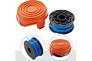 QOXEZY Strimmer Spool Cover,Strimmer Spool Kit For Black & Decker GL315 GL350 GL650 GL337SB GL546SC GL650SBC GL652 GL653 GL65 GL660 GL670 Parts Set