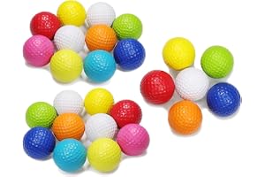 tintoke 26 st. golfbollar träningsbollar, golf övningsbollar träningsbollar, golfbollar i skumgummi, golfövningsbollar i skum