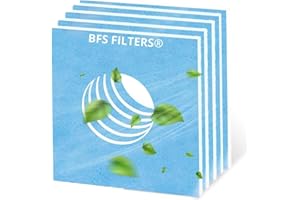 BFS Filters Pack mit 5 Ersatzfiltern für Ventilatoren LIMODOR Limot LF/Elf und F/C, F-LF/5 00010 LIG. Luft- und Staubfiltersatz, Abmessungen 226 x 226 mm, Ø 95 mm.
