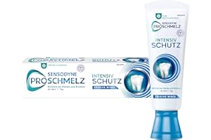 ‎PROSCHMELZ Sensodyne ProSchmelz Intensiv Schutz Zahnpasta, 1x75ml, tägliche Zahncreme mit Zahnschmelz-Intensivschutz-Technologie