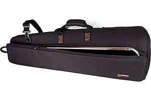 PROTEC Pro Tec Gig Explorer Series Tenor Trombone Bag with Sheet Music Pocket (C239X) Black