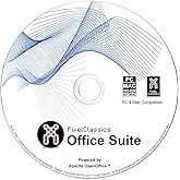 Office Suite 2025 on CD DVD Disc Compatible with Microsoft Office 2024 2021 365 2016 2013 2010 2007 Word Excel PowerPoint Pow