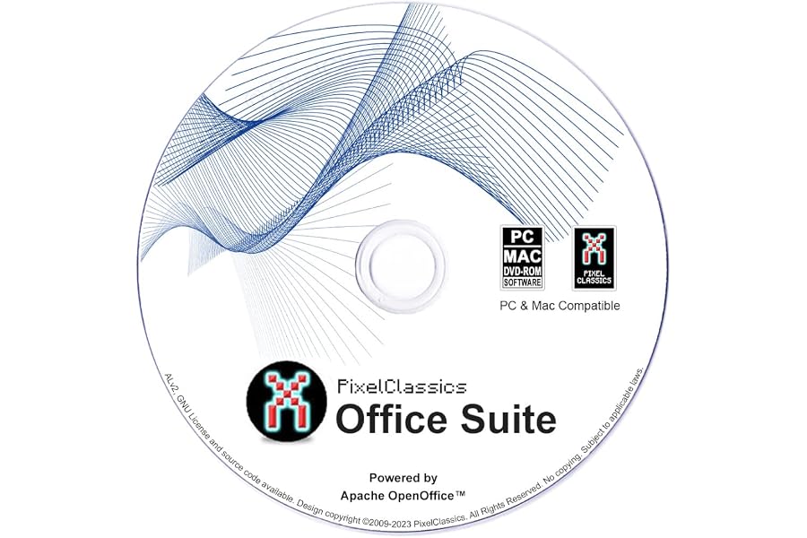 Office Suite 2025 compatibile con Microsoft Office 2024, 365, 2021, 2019, 2016, 2013, 2010, Word Excel PowerPoint su CD, alim