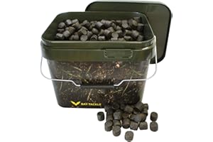 BAT-Tackle Black Base Pellet 20mm 5kg im Realistric® 10L Angel- Futter