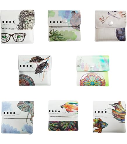 6 Cendriers De Poche En PVC - Portables, Ignifuges, Pour Fumeurs, Voyage, Plein Air (8,5x7,5 Cm, Colorés)