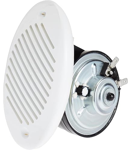 A.F.I. MARINCO Tromba Piezo Bianca - Clacson Elettronico Aftermarket Per Nautica