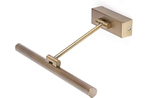 Faro Barcelona 61083 - MAGRITTE-1 LED Lampe applique à tableaux or vieilli 6W