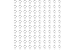 Benkeg Fishing Pellet Bands,100Pcs Fishing Pellet Bands for Bait Elastic Transparent Bait bands for Carp Fishing