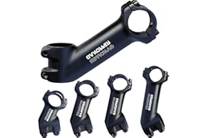 GANOPPER Potence de vélo 31,8 mm 35D 70 mm 80 mm 90 mm 110 mm avec guidon 25,4 " Shim pour vélo, vélo de course, VTT, BMX