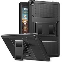 MoKo Hülle für Das Neue Amazon Fire HD 10 Tablet (9. Gen 2019 & 7. Gen 2017 Model), Stoßfest Dual Layer Case Schutzhülle…