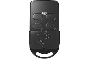 Superior Electronics Multi Free - Radiocomando Universale a 4 tasti, per Garage, Cancelli e Sbarre, Duplica FAAC, BFT, V2, NICE e tanti altri, Rolling Code e Codice Fisso frequenza 433.92/868.35 MHz