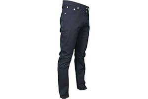 MASTINO Pantalone Uomo Estivo 5 Tasche Regular Fit Gamba Dritta Elasticizzato Vita Alta Colorato