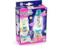 Canal Toys - Deco DIY - Mini Lava Lampe à Customiser - Idée Cadeau Enfants de 6 Ans+ - Jouet Loisir Créatif - Activité Manuelle - Personnalise ta Lampe - 3 Styles à Collectionner - LED - OFG 234