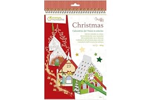 MY MANDARINE Avenue Mandarine GY123C- calendario dell'avvento da colorare