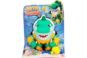 BLOOPIES BATH SQUAD Chuck - Collectible Bath and Water Toy Un coccodrillo che spruzza potenti getti d'acqua dalla bocca!-Regalo ottimo per Bambine e Bambini dai 2 Anni