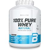 BioTechUSA 100% Pure Whey | Whey Protein Complex | With BCAA and L-Glutamine | Bromelain Enzymes | Low Sugar | Gluten Free |