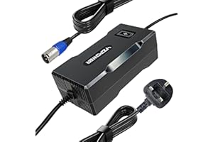 YZPOWER 54.6V 4A Electric Bike Lithium Battery Charger For 48V 13S Li-on Battery Pack, 54.6V 4A Charger For Electric Bike, Electric Scooter Charger, XLR 3-Pin Connector