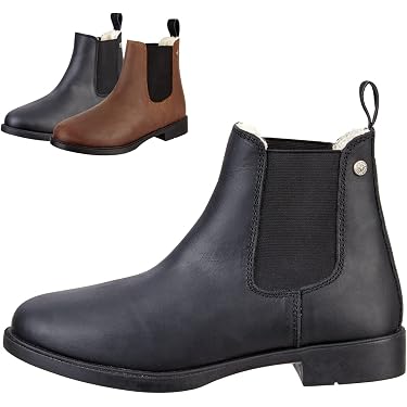 Stivaletti Jodhpur In Pelle Per Equitazione - Unisex EU 33-52 | PFIFF Qualit&agrave;