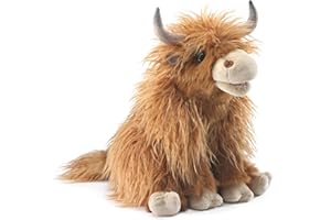 Folkmanis Scottish Highland Cow Puppet 3167