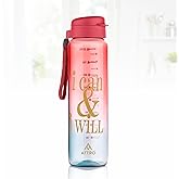 Save 58% on ATTRO Deluxe Water Bottle (₹125) - BPA-Free, Leak-Proof, Dual-Color 800ml