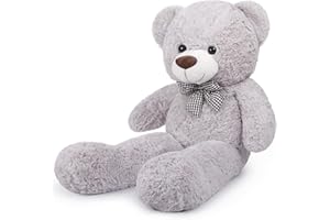 Yeqivo Oso de Peluche Osito de Peluche XXL Gigante Teddy Bear（Gris）