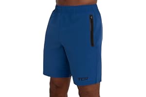 TCA Herren Elite Tech Leichte Laufhose Gymshorts Trainingsshorts und Laufshorts mit Reißverschlusstaschen - Sporthose Herren Kurz