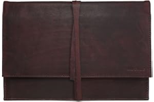 ROYALZ Skórzane Etui do Apple MacBook Pro 13 2016/2017 Etui (Retina 13,3 cali) Etui Ochronne Bag, Kolor: Brązowy