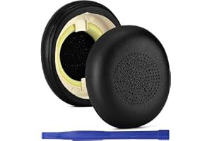 Adhiper Ersättnings-öronkuddar som är kompatibla med Evolve2 65 (65MS 65UC USB)/Evolve2 40 (40UC 40MS USB)/Elite 45h trådlösa