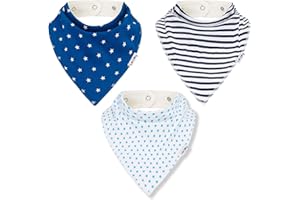 Lovjoy Large Bandana Bibs for Children 4+ Years/Special Needs Bibs/Suitable for Children, Teens and Adults/Adjustable Neck Size