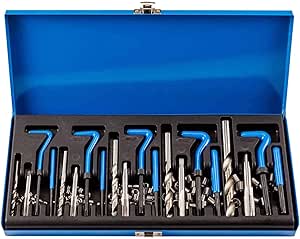 Kit Riparazione Filettature V-Coil M6 X 1mm - Con Punta Trapano, Per Filettature Manuali - Foto 8