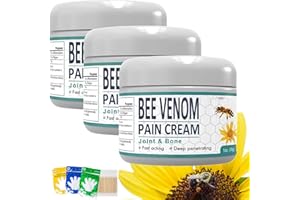 CAMIC Bee Venom Pain and Bone Healing Cream,Bienengift Gelenk- Und Knochen-Therapie-Creme,New Zealand Bee Venom Joint and Bone Therapy Cream,Advanced Bee Venom Gel Joint and Bone Therapy (3pcs)