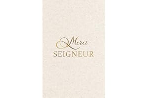 Merci SEIGNEUR | Cadeau de journal Chrétien: Carnet biblique pour hommes, femmes, adolescents et jeunes | Pages lignées vierges pour écrire des prières, étude de la Bible, taille compacte et pratique