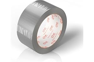 DNK TRADE Nastro Telato Premium 50x25 Metri - Il Nastro Adesivo Multifunzione Indispensabile per Ogni Casa (GRIGIO)