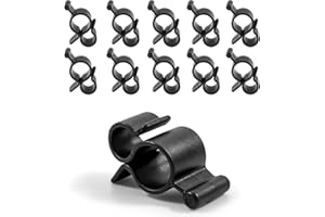 ‎CVOZO CVOZO Kederleisten Haken Markisenhaken Wohnwagen Zubehör: Wohnwagen Zubehör Wohnwagen Zubehör Markisenclip Wohnmobil Markisenhaken für Wohnmobil, Wohnmobil, Reiseanhänger, Seillichter (10 -Black-)