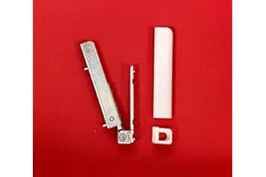FTF - FENSTERTECHNIK Maco - Fascia angolare Multi-Matic/Multi-Trend 100 kg, composto da 52483 e 52478 W21960 g21961 (argento con cappucci bianchi)