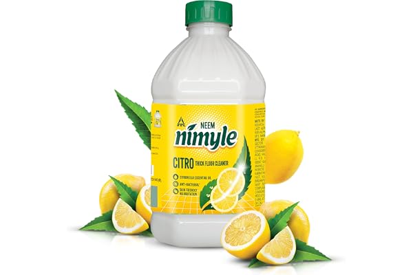 ITC Nimyle Floor Cleaner Liquid, Citro 2ltr, Surface Cleaner, House Cleaning Products, Fresh Frangrance, Anti Bacterial